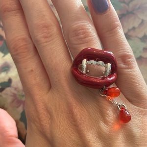 Vampire Mouth Ring